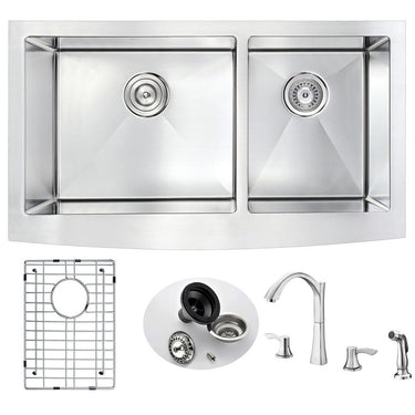 ANZZI ELYSIAN Series KAZ3320-032 Kitchen Sink Kitchen Sink ANZZI